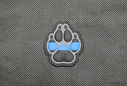 Algopix Similar Product 5 - K9 Thin Blue Line 3D PVC Morale Patch