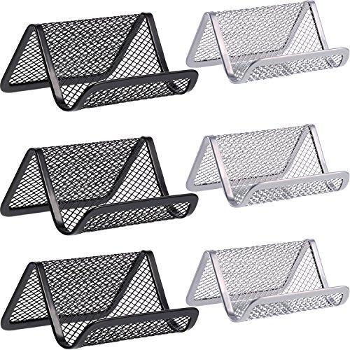 Algopix Similar Product 18 - TecUnite 6 Pieces Metal Business Card