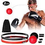 Algopix Similar Product 17 - QPAU Upgraded 2 Pack Boxing Reflex