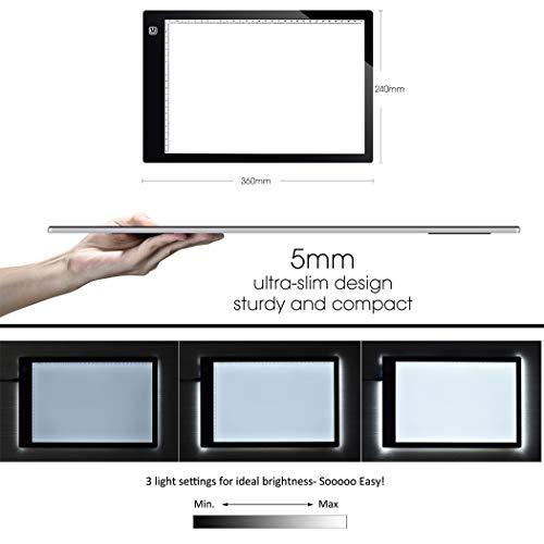 Algopix Similar Product 10 - A4 Tracing LED Copy Ultimate Light