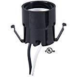 Algopix Similar Product 1 - BP Lamp Edison Size Socket with Clip