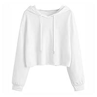 Algopix Similar Product 10 - Womens Lightweight Hoodies Crop Long
