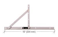 Algopix Similar Product 12 - 10" 3-Bar Awning Window Hinge - Package