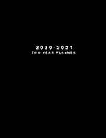 Algopix Similar Product 5 - 20202021 Two Year Planner Black Cover