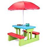 Algopix Similar Product 4 - JAXPETY Kids Children Picnic Table with