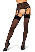 Algopix Similar Product 7 - sofsy Sheer Thigh High Stockings for