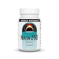 Algopix Similar Product 1 - SOURCE NATURALS Niacin 250 Tablet 100
