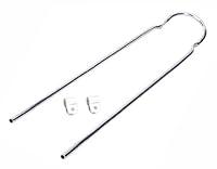 Algopix Similar Product 13 - Lowrider Sissy Bar 32" W/Clamp Chrome.