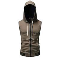 Algopix Similar Product 16 - Alalaso Men Zip Up Drawstring Hooded