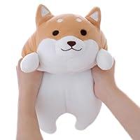 Algopix Similar Product 2 - Shiba Inu Dog Plush Pillow Cute Corgi