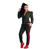 Algopix Similar Product 3 - Nuofengkudu Womens 2 Pieces Tracksuits