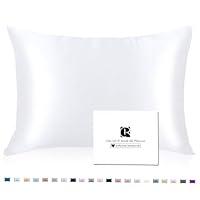 Algopix Similar Product 3 - Silk Pillowcase for Hair and Skin with