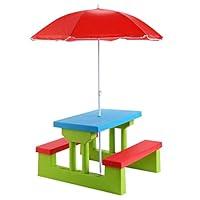 Algopix Similar Product 8 - Costzon Kids Picnic Table Indoor 