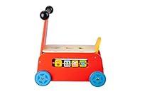 Algopix Similar Product 8 - TOYSTERS Wooden Hot Rod Baby Walker