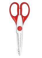 Algopix Similar Product 19 - EFCO W-Cut Creative Scissor, Red, 16 cm