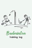 Algopix Similar Product 20 - Badminton Training log Badminton