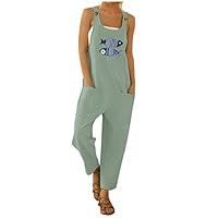 Algopix Similar Product 5 - Womens Jumpsuit Harem Pants Sleeveless
