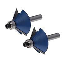 Algopix Similar Product 2 - Fenteer 2Pcs 45 Deg Chamfer Edge
