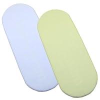 Algopix Similar Product 8 - Pack of 2 Fitted Cotton Moses Basket