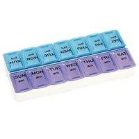 Algopix Similar Product 3 - ApexTwiceaDay Weekly Pill Organizer