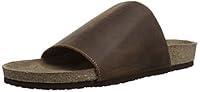 Algopix Similar Product 7 - Crevo Mens Glen Sandal Dark Brown 11
