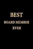 Algopix Similar Product 16 - Best Board Member Ever Lined Notebook