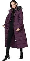 Algopix Similar Product 17 - Molodo Womens Long Down Coat with Fur