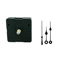 Algopix Similar Product 7 - Quartz Clock Movement Kit with 3 Black