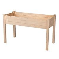 Algopix Similar Product 15 - GOOD LIFE Outdoor Patio Wooden Raised
