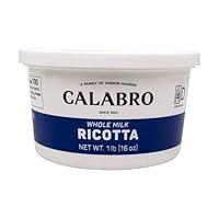 Algopix Similar Product 12 - Calabro Ricotta Whole Milk, 16 oz
