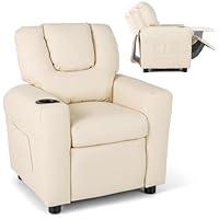 Algopix Similar Product 1 - Costzon Recliner Chair with Cup Holder