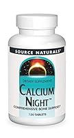 Algopix Similar Product 13 - Source Naturals Calcium Night 60