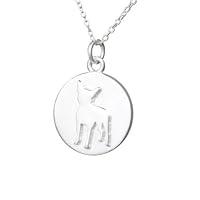 Algopix Similar Product 6 - Mochi  Jolie Silver Pendant Necklace