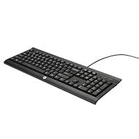 Algopix Similar Product 1 - HP Wired USB Keyboard K1500 (Black)