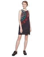 Algopix Similar Product 2 - Desigual Womens Vest_Carlist Negro