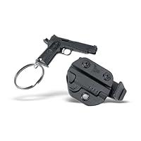 Algopix Similar Product 8 - Mini Pistol Shaped Keychain with