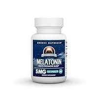 Algopix Similar Product 9 - Source Naturals Melatonin Helps