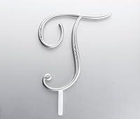 Algopix Similar Product 6 - Lillian Rose Rhinestone Monogram Cake