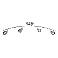 Algopix Similar Product 8 - Hampton Bay Kelso 3 ft 4Light Satin