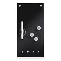 Algopix Similar Product 7 - Zeller 11612 Memobord with Hooks Glass