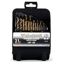 Algopix Similar Product 11 - VULCAN 211990OR Bit Drill Titanium Set