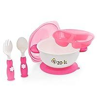 Algopix Similar Product 15 - ZoLi STUCK Suction Feeding Bowl Kit 