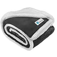 Algopix Similar Product 4 - PetAmi Waterproof Dog Blanket for Bed