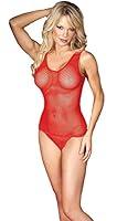 Algopix Similar Product 7 - Bewicked Spandex Net Mini Tank Set - Red
