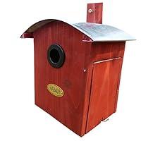 Algopix Similar Product 7 - HABAU 2964 Nesting Box Curved Roof Red