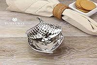 Algopix Similar Product 1 - Pampa Bay Porcelain Silver Acorn Dish