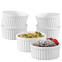 Algopix Similar Product 1 - K BASIX 45 oz Porcelain Ramekin