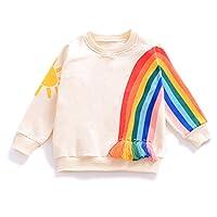 Algopix Similar Product 2 - YOHA Baby Girls Clothes Rainbow
