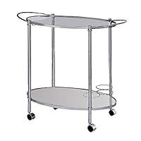 Algopix Similar Product 10 - Benjara Benzara Metal and Glass Serving