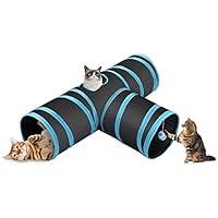 Algopix Similar Product 7 - COZ 3 Way Cat Rabbit Tunnel Tube